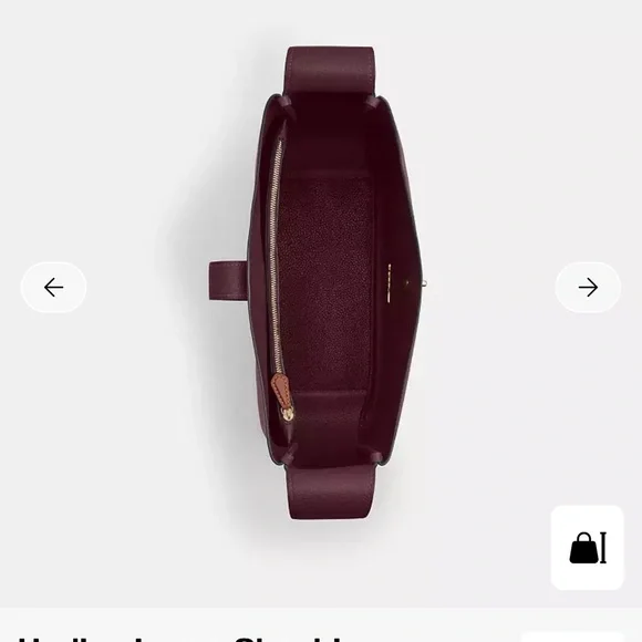 Coach Pebbled Large Hadley Bag - Picture 7 of 11